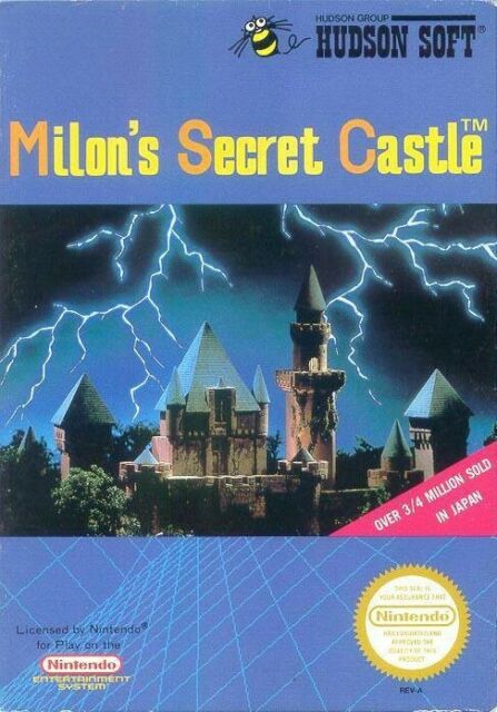 Nintendo NES Milons Secret Castle (Cartridge Only)